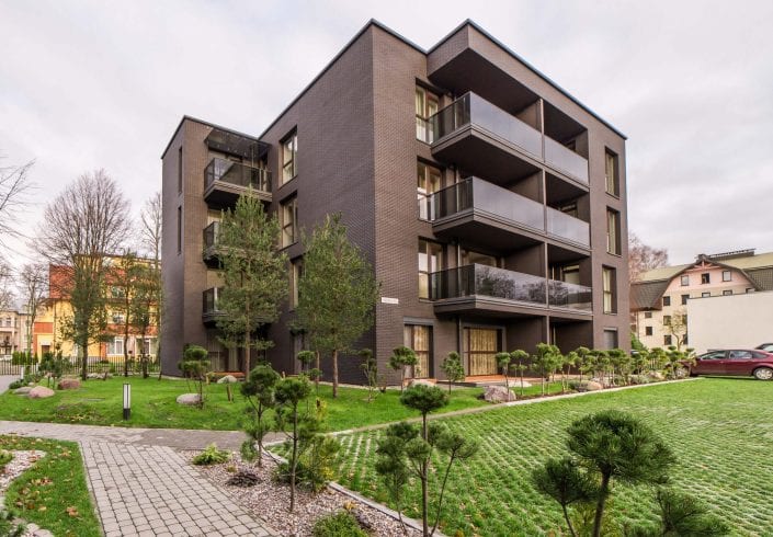 Apartment residential building on Maironio street 4B.