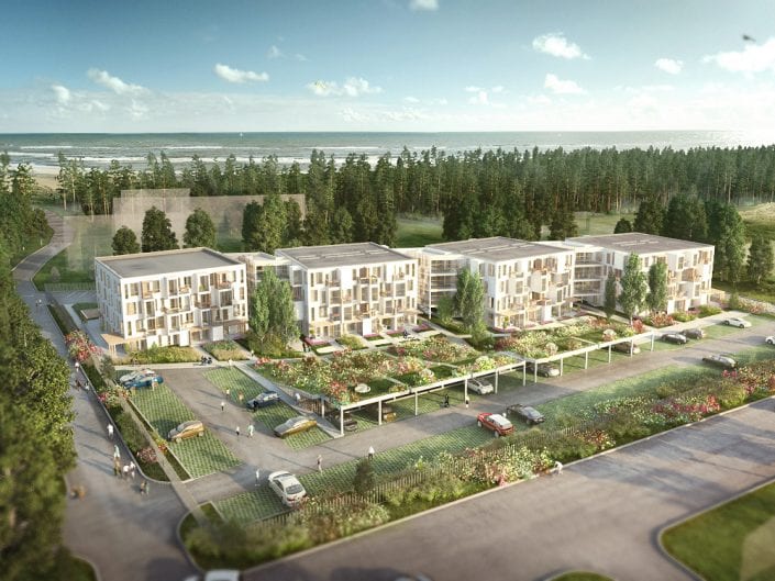 Landscape project in Palanga / Šventoji